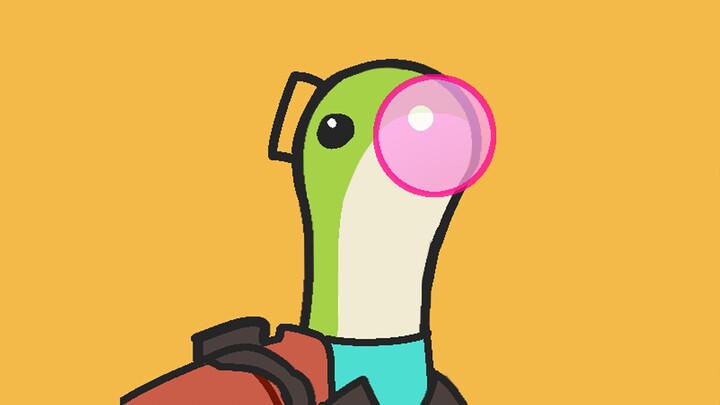 Can you spot the little water monster cosplay?