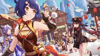 【作画过程】璃月新春