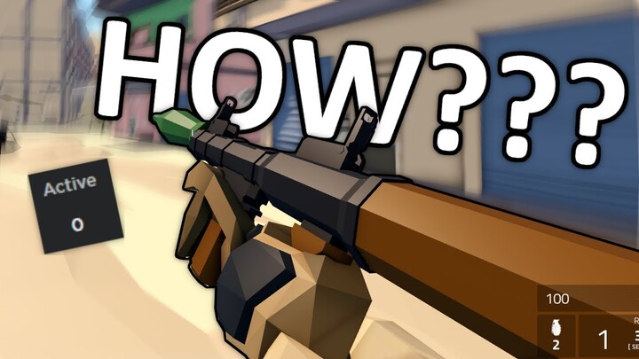 this ROBLOX FPS is better than 99% of shooters and its DEAD....