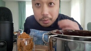 ASMR Plate Licking Melted Chocolate 🍫& Chopped Biscoff Cookies🍪🍪