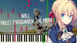 【Animenz】 WILL - 紫罗兰永恒花园 剧场版 (扒谱)