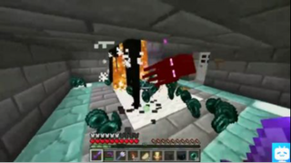 Minecraft Tập 2 - Full Netherite, Giết Wither, Boss Mới1 #funnygame
