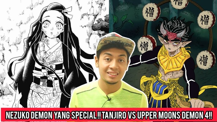 Nezuko Boleh Kena Cahaya Matahari?? Tanjiro VS Upper Moons Demon 4!!