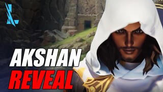 Akshan Reveal on LOL PC