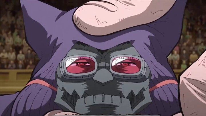 A centenarian compressed his muscles to defeat his opponent!