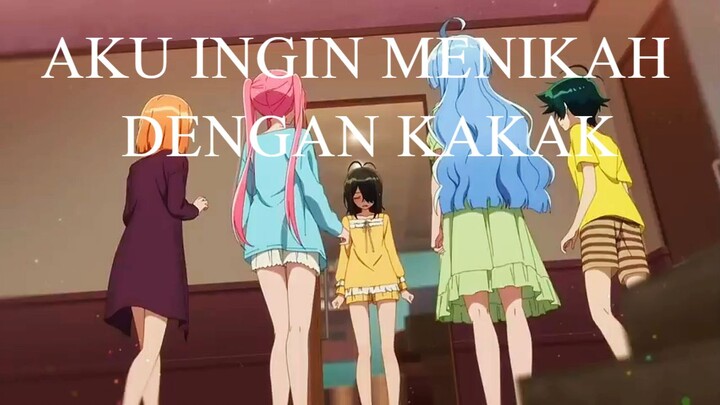 sebelum menikah,open war dulu ke kakak perempuan