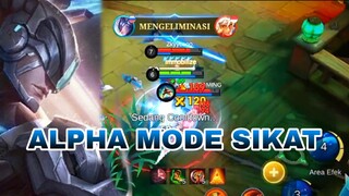 ALPHA MODE SIKAT