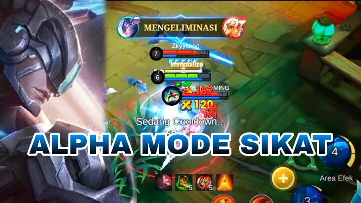 ALPHA MODE SIKAT