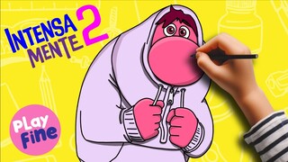 INTENSAMENTE 2 dibujemos a "VERGUENZA" / how to draw Inside Out 2 Embarrassment