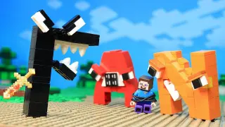 The Story Of Cursed Alphabet Lore in LEGO Minecraft - LEGO Minecraft Animation - Stop Motion