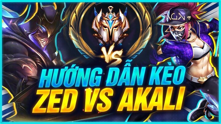 TOP 1 ZED TỐC CHIẾN HƯỚNG DẪN ĐI ĐƯỜNG VÀ SOLO KILL KÈO ZED VS AKALI DÙ BỊ CAMP SML _ LMHT Tốc Chiến