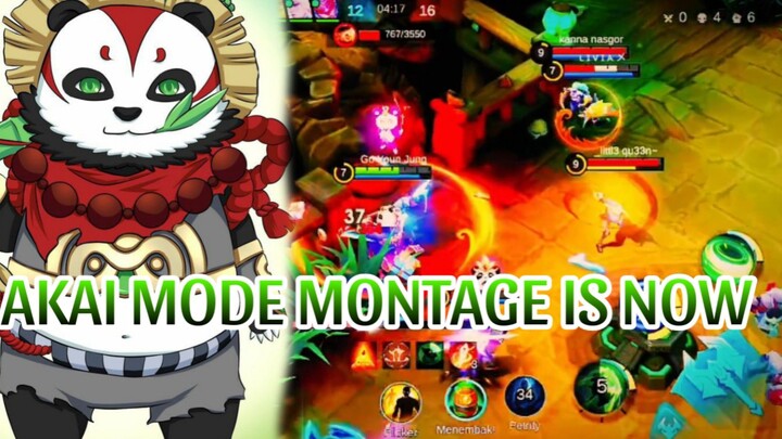AKAI MODE MONTAGE IS NOW