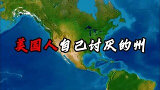 Do you know the five U.S. states that America dislikes?