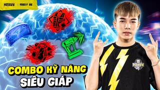 Dùng combo ĐẶC BIỆT - SIÊU ÁO GIÁP leo rank, TOP 1 trong tầm tay | FREE FIRE