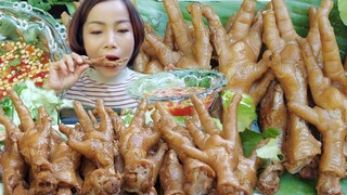 ตีนไก่ตุ๋นเปื่อยๆ มาพร้อมน้ำจิ้มรสเด็ด แซ่บนัวคัก แทะเพลินจนเกลี้ยงถาด14/1/65