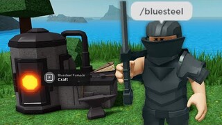 I Used BLUESTEEL in The Survival Game... *NEW UPDATE*