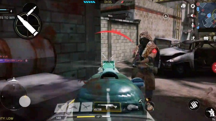 CODM call of duty mobile dead but victory....