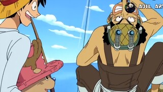 Lagi pada mancing, Usopp malah dapat.. 🗿