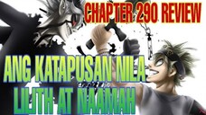 BLACK CLOVER CHAPTER 290 ANG KATAPUSAN NILA LILITH AT NAAMAH TAGALOG REVIEW