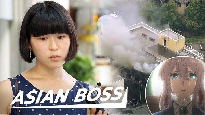Japanese React To Kyoto Animation Arson Attack | ASIAN BOSS