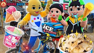 DRAMA BADUT LUCU UPIN JUALAN ES KRIM KELILING🥰BOBOIBOY SQUID GAME BELI || DRAMA BADUT TV