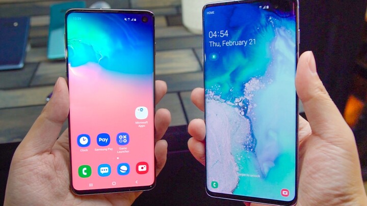 Close-up look at the Samsung S10 Plus: Five cameras and ultrasonic fingerprint sensor – Samsung's bi
