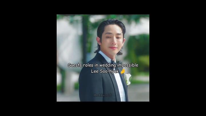 Kim bum & Lee Soo-hyuk guest appearance in wedding impossible #weddingimpossible #kdrama