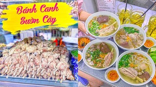 BÁNH CANH SƯỜN CÂY đắt khách như tôm tươi bao no bao ghiền | Địa điểm ăn uống