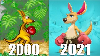 Evolution of Kao the Kangaroo Games [2000-2021]