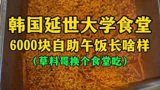 Seperti apa makan siang prasmanan seharga 6.000 yuan di kafetaria Universitas Yonsei di Korea Selata