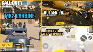 *MK2  CARBINE AND  HOLGER 26 * GAMEPLAY  | NEW "NUKE" ANIMATION