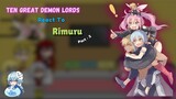 Ten Great Demon Lords React To Rimuru | Part - 2 | Tensura | GCRV