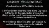 Justing Brooke Course The Knowledge Network download