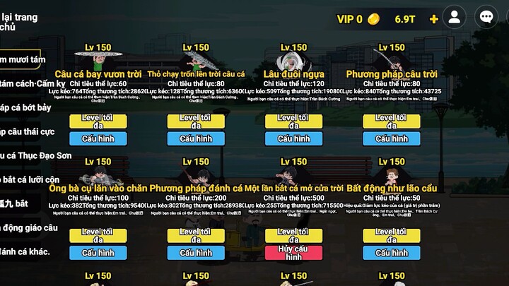 combo lấy chiêu mới