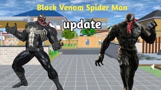 How to make Black Venom Spider Man in sakura school simulator (tutorial)