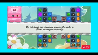 CANDY CRUSH SAGA LEVEL 1834 NEW VERSION NO BOOSTER
