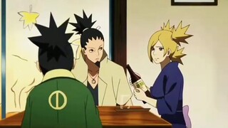 Sự kiểm soát của vợ Temari đang trực tuyến, Shikamaru và Shikadai lần lượt được giáo dục