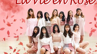 [Kelompok Tari Taman Hijau] Tarian La Vie en Rose versi lengkap 12 orang, penggantian kostum sekali 