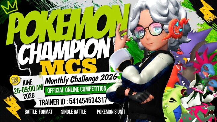 Pokemon Champion ชาเลนจ์ไต่อันดับประจำเดือน Ep.1