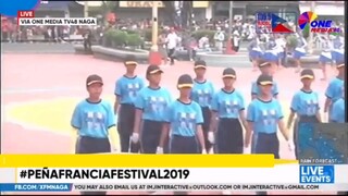 Peñafrancia Parade 2019 Entry #34 Sta. Cruz National High School, Sta. Cruz, Canaman, Camarines Sur.