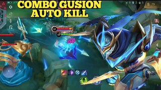 combo gusion auto kill musuh ~ gusion montage