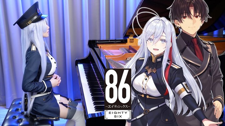 86 -EIGHTY SIX-「Avid」Lyrical Ver. Piano Cover | Ru's Piano | SawanoHiroyuki[nZk]