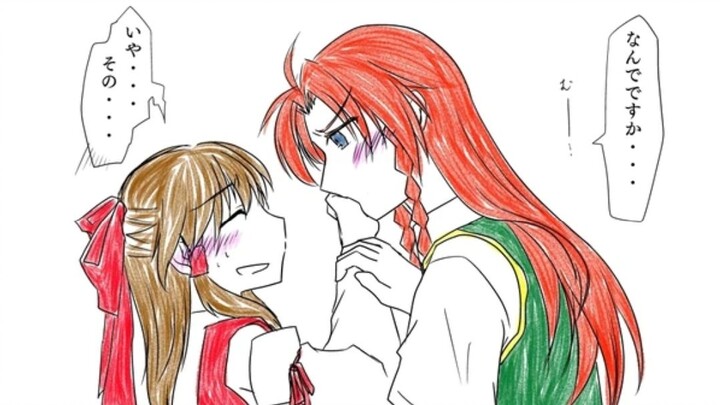 Reimu Hakurei VS Hong Meiling