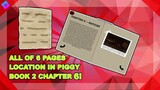 ALL OF THE 6 HIDDEN PAGES IN PIGGY: BOOK 2 - CHAPTER 6! | Roblox Piggy
