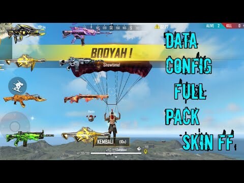 WAJIB COBA❗Data Config Full Paket Skin Senjata Old - Free Fire Battleground
