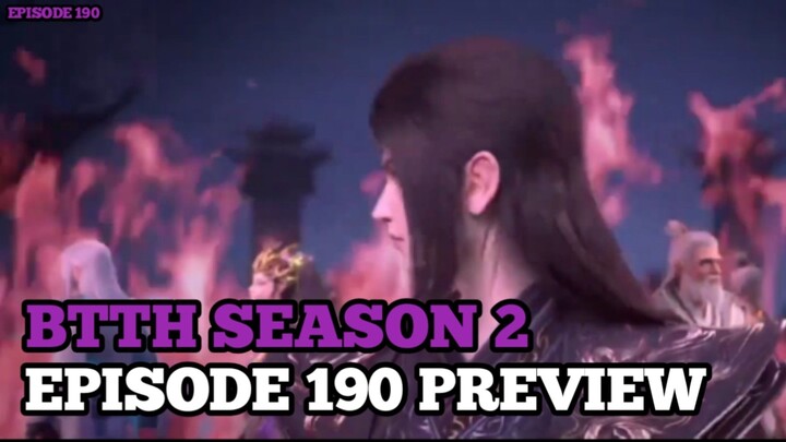 BATTLE THROUGH THE HEAVENS SEASON 5 EPISODE 190 PREVIEW