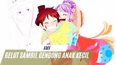 GELUT SAMBIL GENDONG ANAK KECIL - [EDIT AMV ONE PIECE]