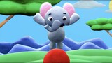 Baby Elephant Baccha Hathi Stop motion cartoon for children - BabyClay