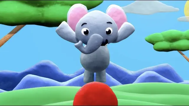 Baby Elephant Baccha Hathi Stop motion cartoon for children - BabyClay -  Bilibili