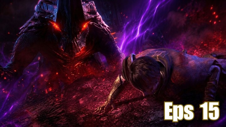 Coiling Dragon Episode 15 - Linley Kewalahan Lawan Monster Purba